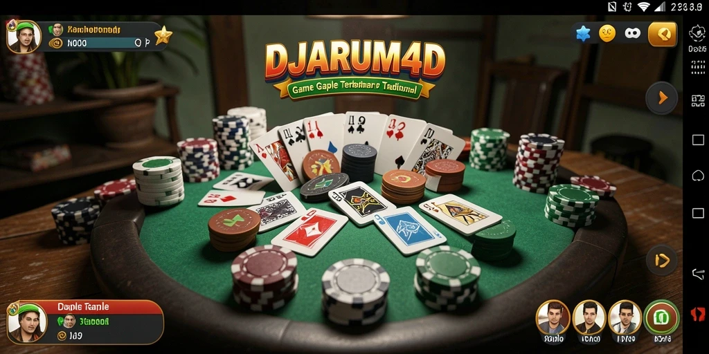 Tampilan gameplay DJARUM4D yang menarik dan interaktif.