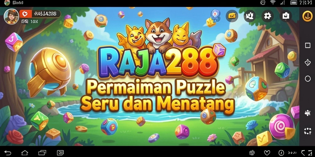 Tampilan gameplay RAJA288 yang menantang dan menarik.