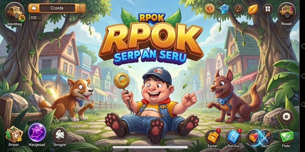 Screenshot gameplay RPOK menampilkan aksi seru dalam permainan Arcade.